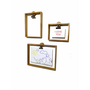 Langbo A Frame Bundle - White Oiled Oak / Brass - Langbo - DesignGaragen.dk