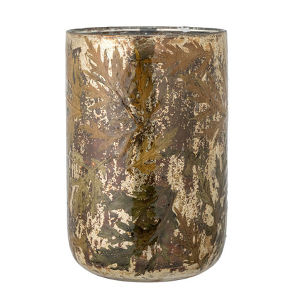 Bloomingville Kamissa Vase, Gold, Glass