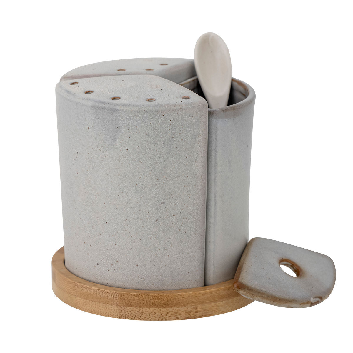 Bloomingville Josefine Salt &amp; Pepper Set, Gray, Stoneware