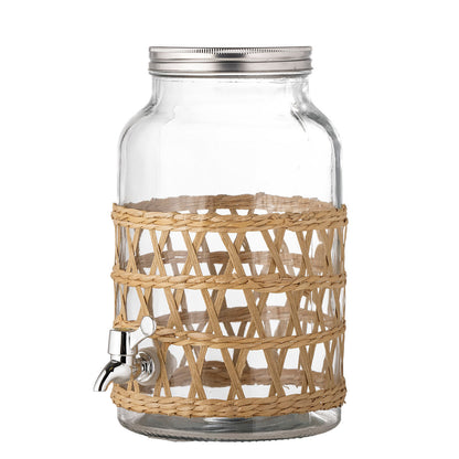 Bloomingville Manna Jar w/cock, natur, glas