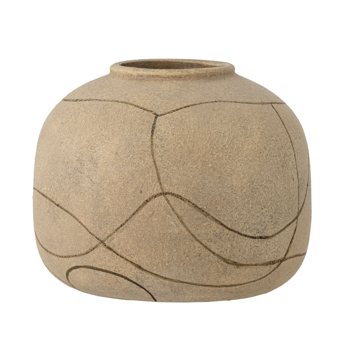 Bloomingville Naza Deko Vase, Nature, Terracotta