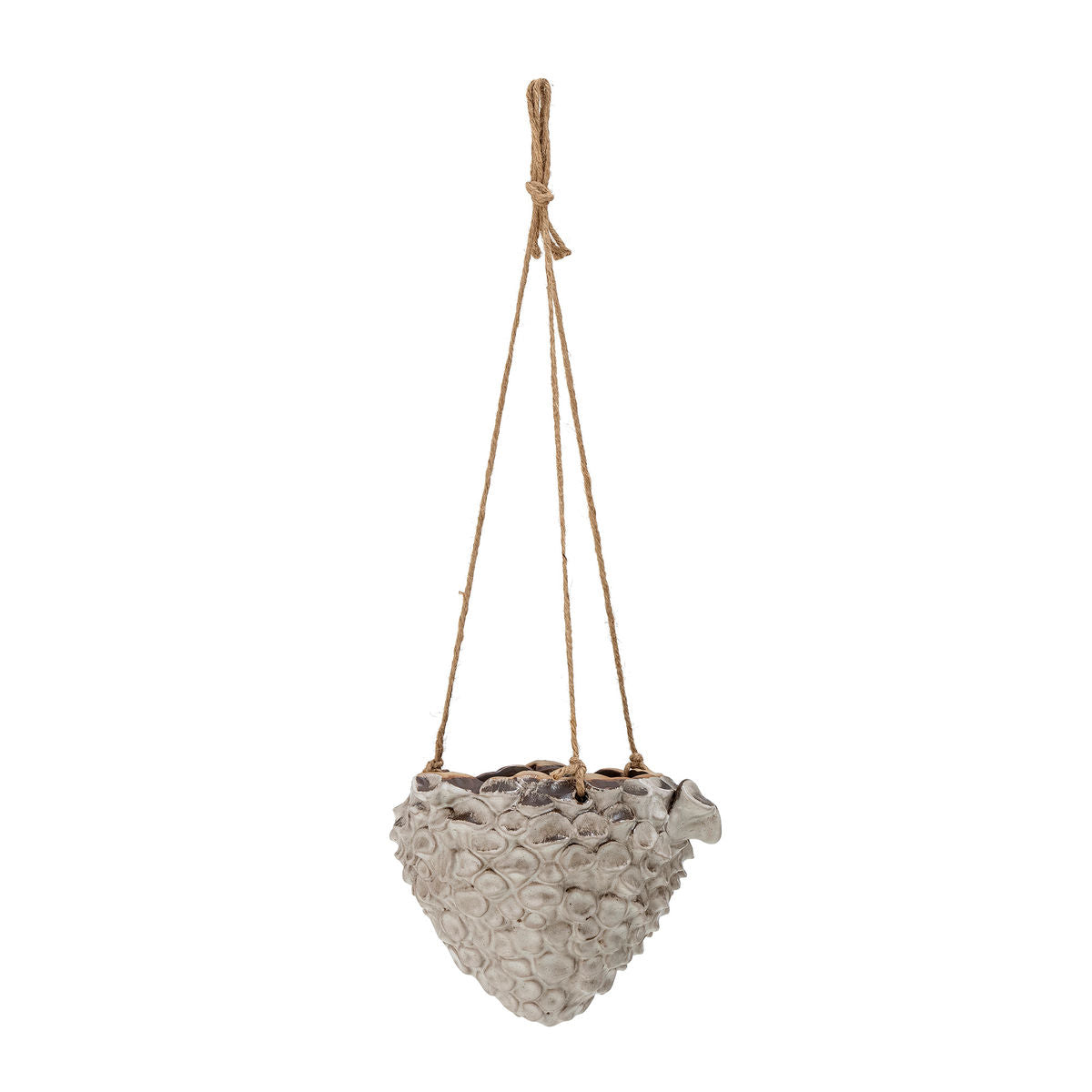 Creative Collection Alaz Hanging Herb Pot, Nature, Stoneware