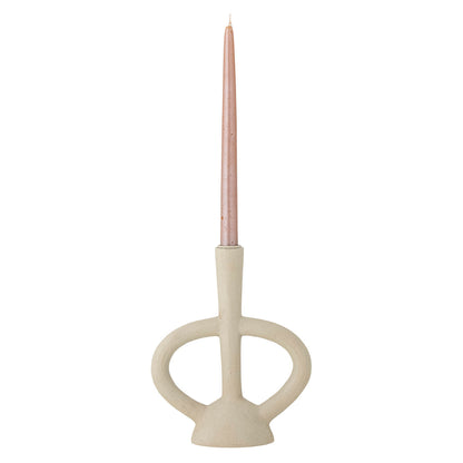 Bloomingville Ramina ljusstake, vit, polyresin