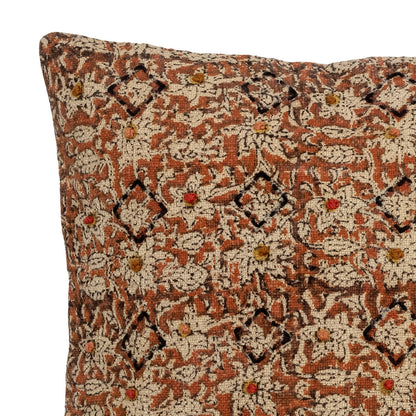 Creative Collection Nicoletta Cushion, Brown, Cotton