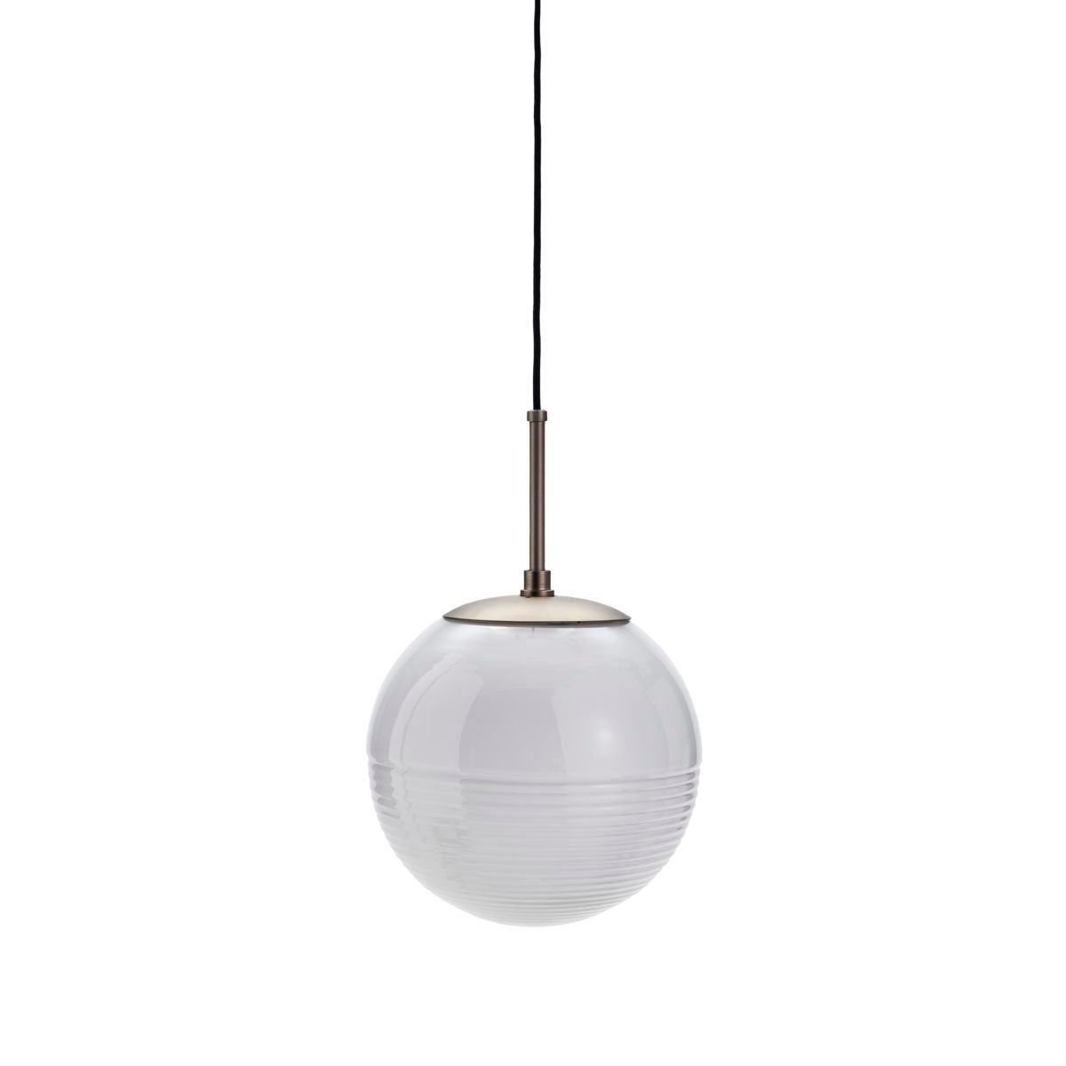 Lampa, hdhalda, vit/brun