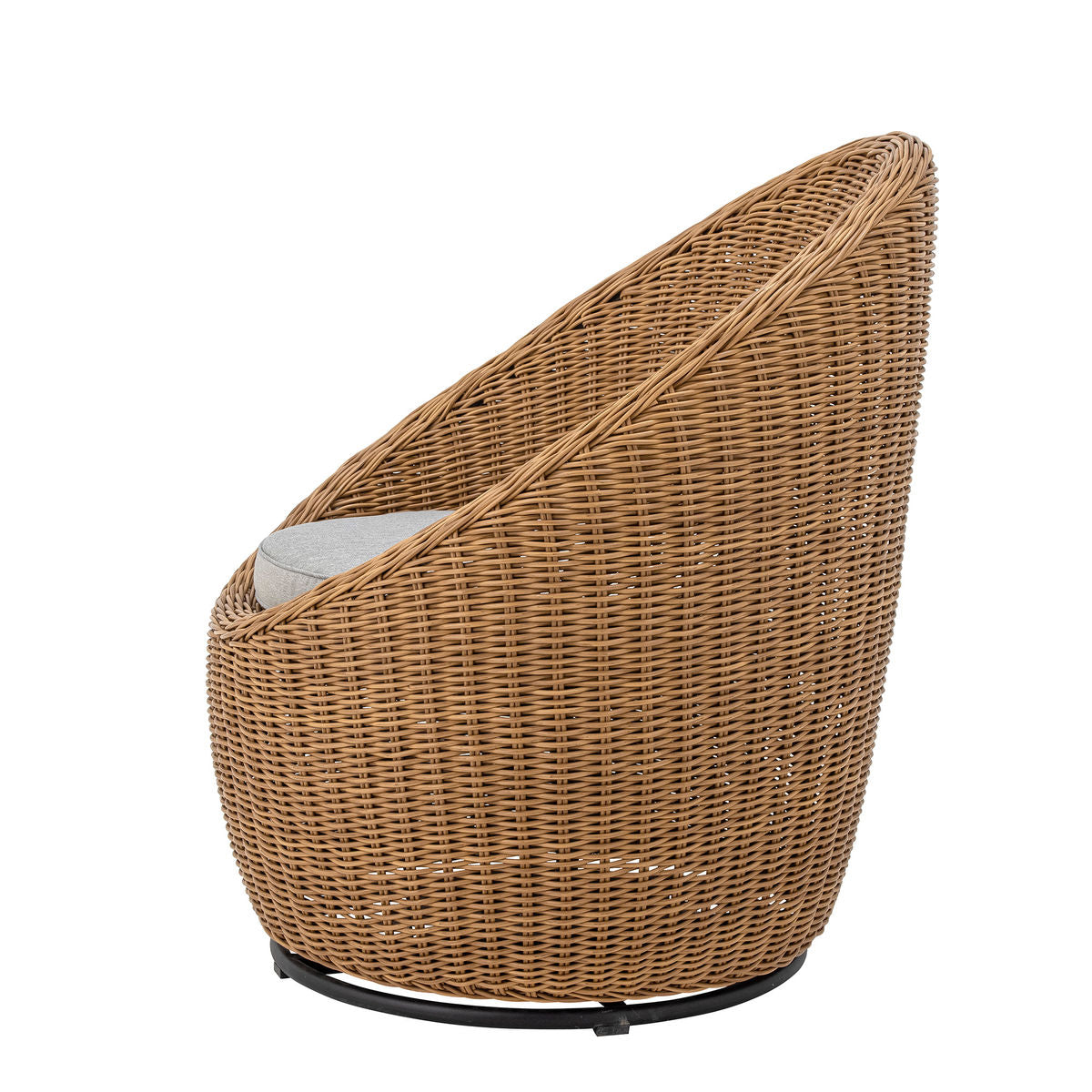 Bloomingville Roccas loungestol, Brown, Polyrattan