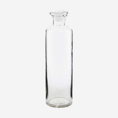 House Doctor Bottle With Lock, Pharma, Clear-H: 32 cm, DIA: 9 CM