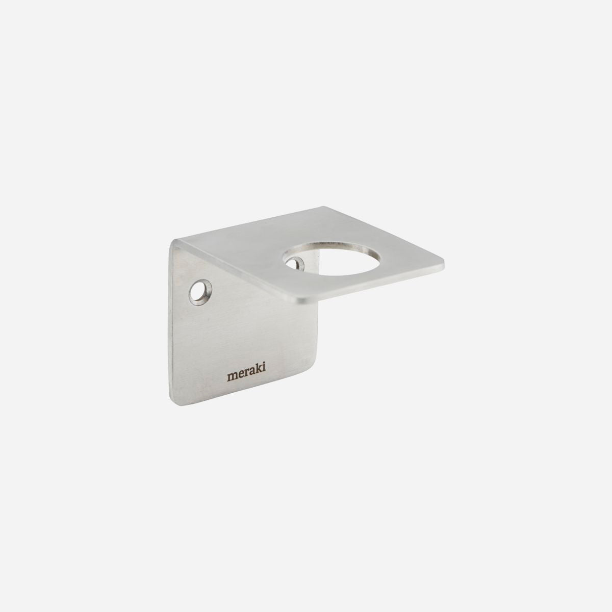 Meraki-borstad silverfinish-l: 5,8 cm, W: 6,7 cm, H: 5,8 cm